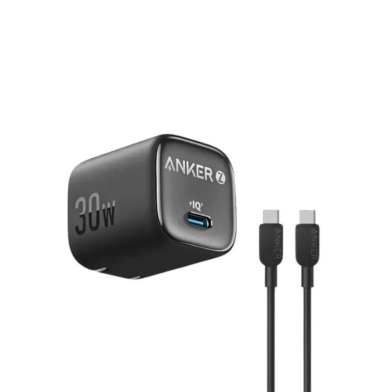 Anker-B2698-Zolo-30W-Charger-with-Type-C-to-Type-C-Cable Anker PowerPort III 20W Cube with Cable - Image 1